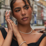 Slinky Multi-Ring Necklace (Thin)