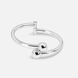 Ball Clasp Open Bangle