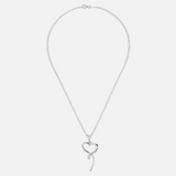 Open Heart Pendant Necklace