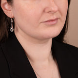 Calla Lily Pendant Necklace in Sterling Silver