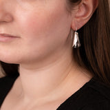 Lily Dangly Earrings in Sterling Silver