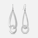 Large Open Teardrop Earrings