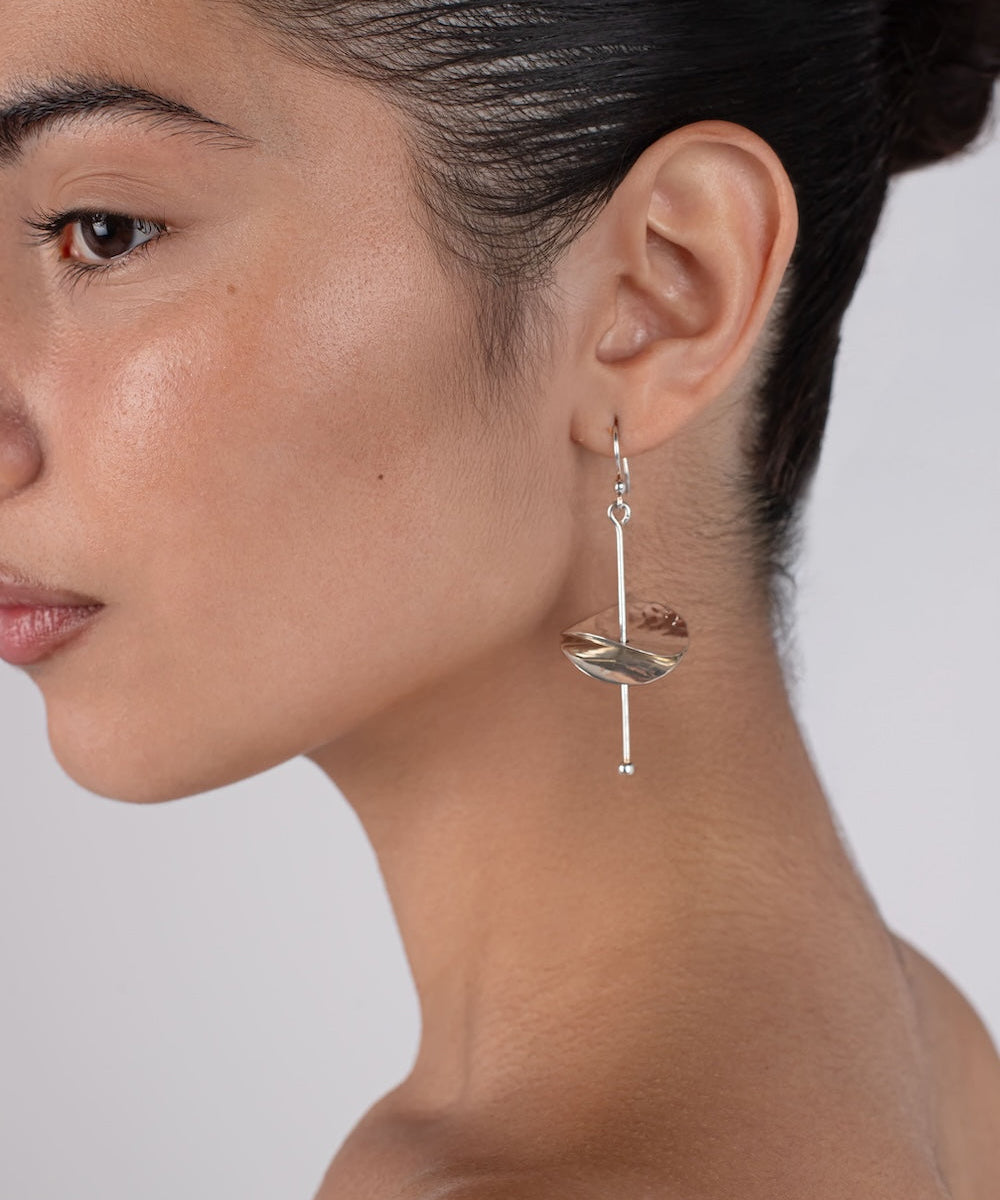Model wearing SE379 earrings