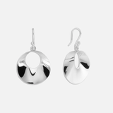 Round Twist Drop Earrings