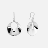 Round Twist Drop Earrings