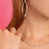 Wishbone Drop Earrings