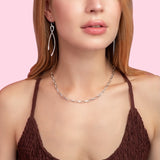 Wishbone Drop Earrings