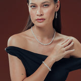 Cluster Ball Dangly Earrings