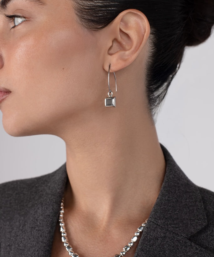 Ball and Cube Necklace