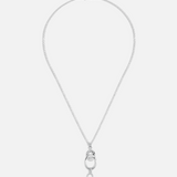 Open Oval Pendant Necklace