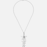 Three Flowers Pendant Necklace